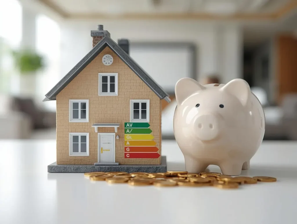 Ma Prime Rénov pompe à chaleur 2026 illustration aide financière rénovation énergétique maison