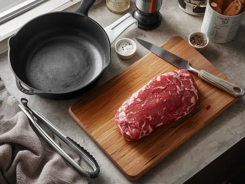 préparation cuisson filet de bœuf