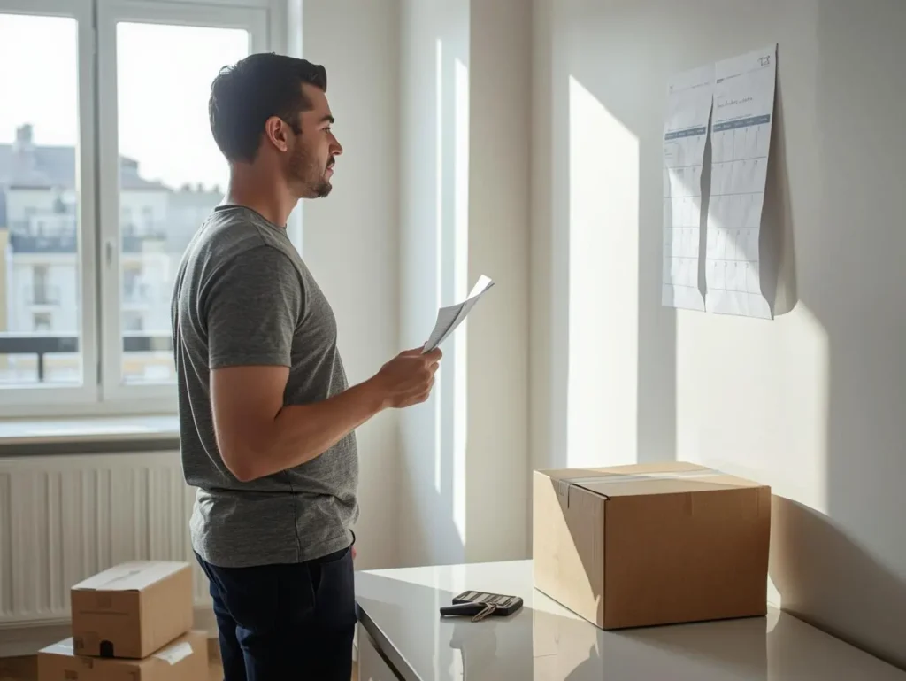 préavis de location décision de déménagement lettre et calendrier