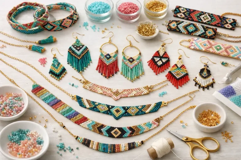 Patron Modèle Tissage Perle : Guide + Patrons Gratuits [2026]